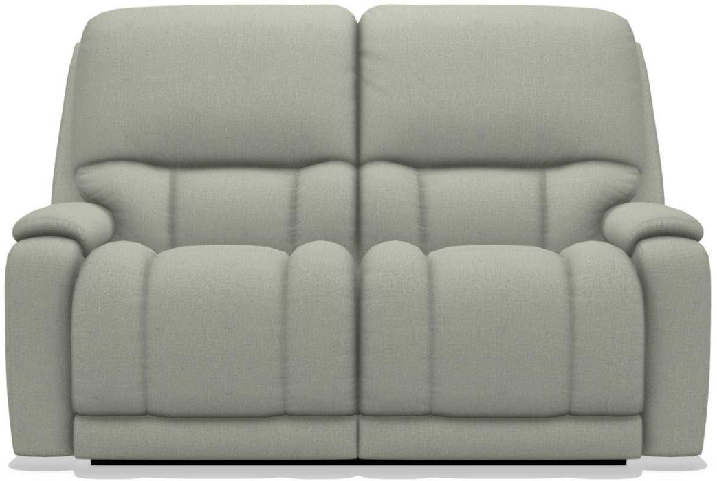 La-Z-Boy Greyson Tranquil Reclining Loveseat with Headrest image